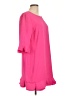 CeCe 100% Polyester Solid Pink Casual Dress Size 12 - photo 4