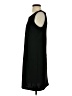 Perceptions Solid Black Casual Dress Size S - photo 5