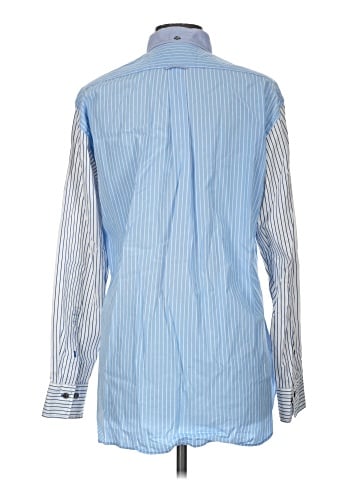 Faconnable Long Sleeve Button-Down Shirt (view 2)