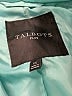 Talbots 100% Polyester Argyle Teal Raincoat Size 1X - photo 6
