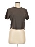 Fabletics Brown Short Sleeve Top Size M (estimated) - photo 1