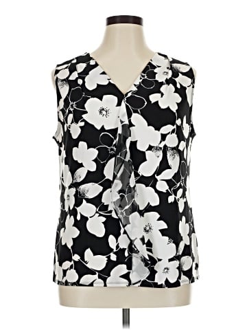 Roz & Ali Sleeveless Blouse (view 1)