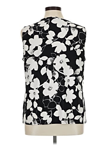 Roz & Ali Sleeveless Blouse (view 2)