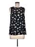 Daniel Rainn 100% Polyester Black Sleeveless Blouse Size M - photo 1