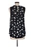 Daniel Rainn 100% Polyester Black Sleeveless Blouse Size M - photo 2