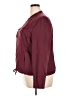 Noir 100% Tencel Burgundy Jacket Size XXL - photo 5