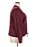 Noir 100% Tencel Burgundy Jacket Size XXL - photo 4