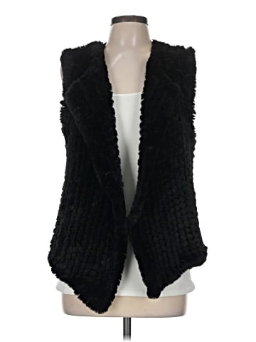 NANETTE Nanette Lepore Faux Fur Vest (view 1)