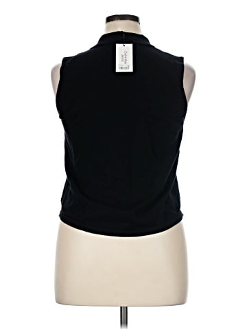 CALVIN KLEIN JEANS Sleeveless Button-Down Shirt (view 2)