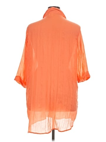 a.n.a. A New Approach 3/4 Sleeve Blouse (view 2)