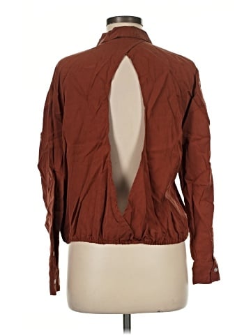 Free People Long Sleeve Button-Down Shirt (view 2)