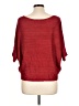 212 Collection 100% Acrylic Red Poncho Size L - photo 2