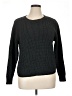 Zenana 100% Acrylic Houndstooth Black Pullover Sweater Size 1X - photo 1