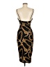 Guess 100% Polyester Graphic Black Cocktail Dress Size M - photo 2
