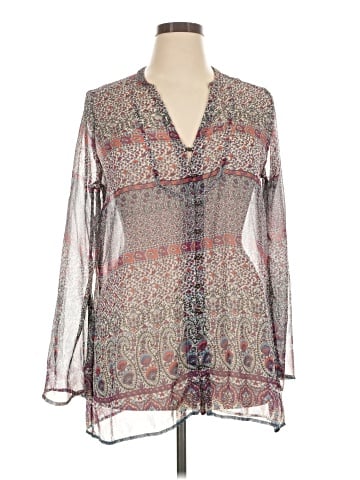 Converse One Star Long Sleeve Blouse (view 1)