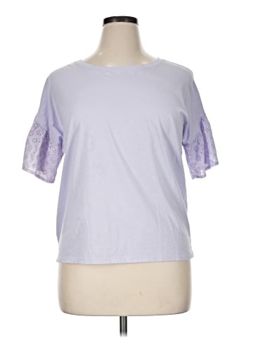 Ann Taylor LOFT Outlet Short Sleeve Top (view 1)