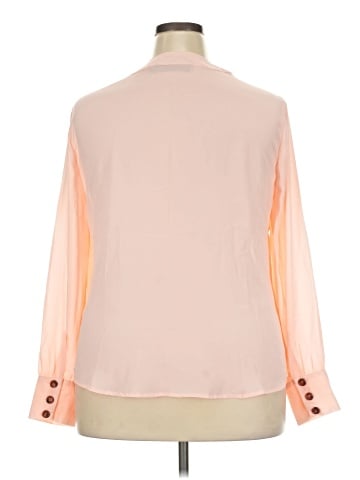 New York & Company 3/4 Sleeve Blouse (view 2)