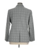 Le Suit Plaid Gray Blazer Size 16 - photo 2