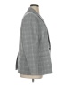 Le Suit Plaid Gray Blazer Size 16 - photo 4