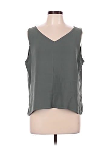 Eileen Fisher Sleeveless Silk Top (view 1)
