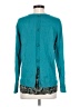 J.Jill Paisley Teal Pullover Sweater Size S - photo 2