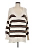 American Eagle Outfitters Stripes Ivory Pullover Sweater Size M - photo 1