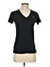 Nike 100% Polyester Black Short Sleeve Top Size S - photo 1