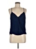 Ella Moss Blue Sleeveless Blouse Size M - photo 1