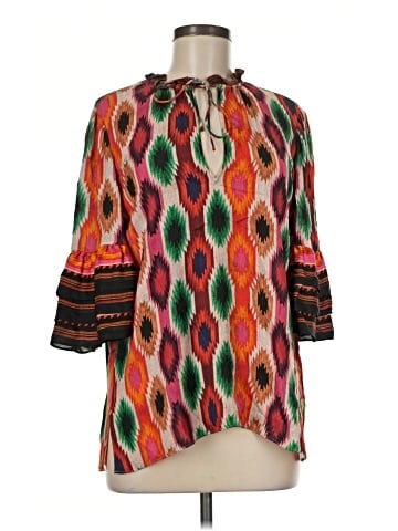 Alice + Olivia 3/4 Sleeve Blouse (view 1)
