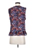 CAbi 100% Polyester Blue Sleeveless Blouse Size XS - photo 4