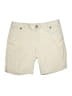 Dockers Solid Ivory Khaki Shorts Size 1X (estimated) - photo 1