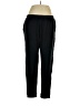 Hue Solid Black Track Pants Size XL - photo 1