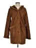 St. John's Bay 100% Polyester Brown Coat Size S - photo 1