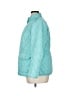 Talbots 100% Polyester Argyle Teal Raincoat Size 1X - photo 5