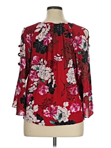 Jennifer Lopez 3/4 Sleeve Blouse (view 2)