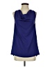 41Hawthorn 100% Polyester Blue Sleeveless Blouse Size S - photo 1