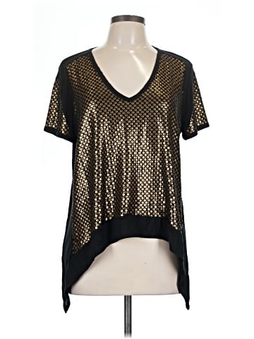 BCBGMAXAZRIA Short Sleeve Top (view 1)