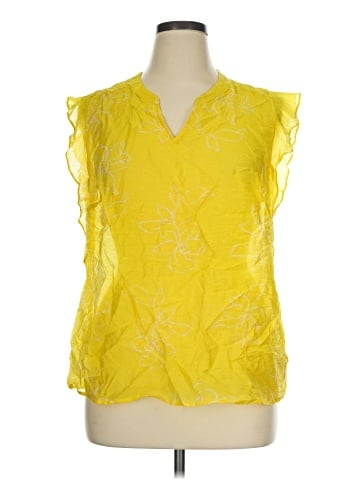 CAbi Sleeveless Blouse (view 1)