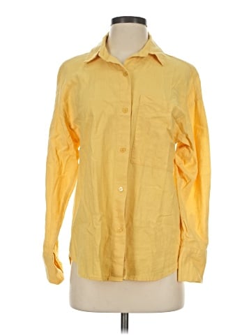 Abercrombie & Fitch Long Sleeve Button-Down Shirt (view 1)