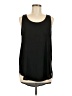 Ann Taylor LOFT 100% Polyester Black Sleeveless Blouse Size M - photo 1