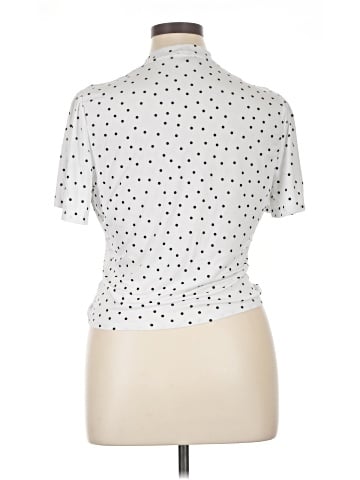 Adrianna Papell Short Sleeve Blouse (view 2)