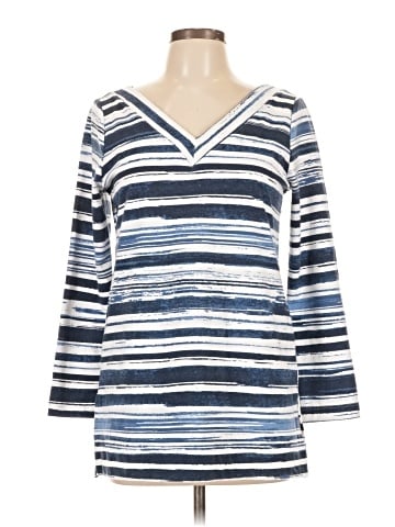 Zenergy by Chico's 3/4 Sleeve T-Shirt (view 1)