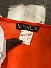 Venus 100% Polyester Orange Sleeveless Blouse Size S - photo 7