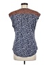 Daniel Rainn Blue Short Sleeve Blouse Size M - photo 2