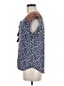 Daniel Rainn Blue Short Sleeve Blouse Size M - photo 5