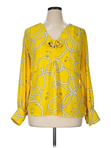 CAbi Long Sleeve Blouse (view 1)