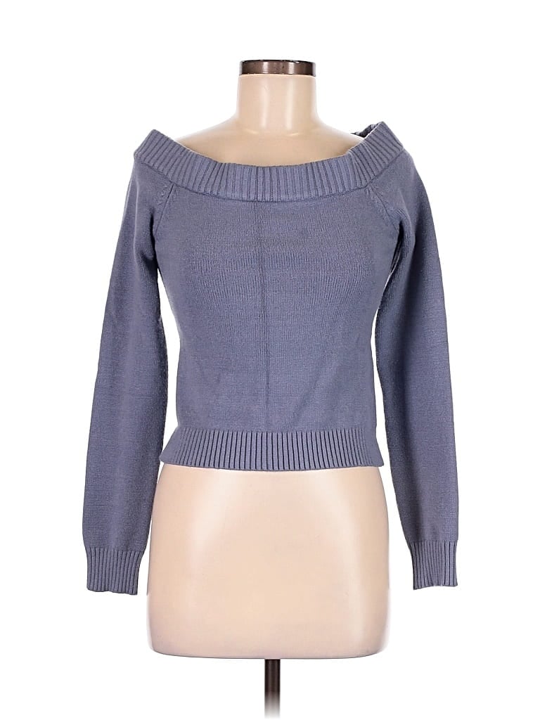Pre-owned Edikted Pullover Sweater In Blue
