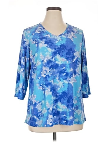 Susan Graver 3/4 Sleeve T-Shirt (view 1)