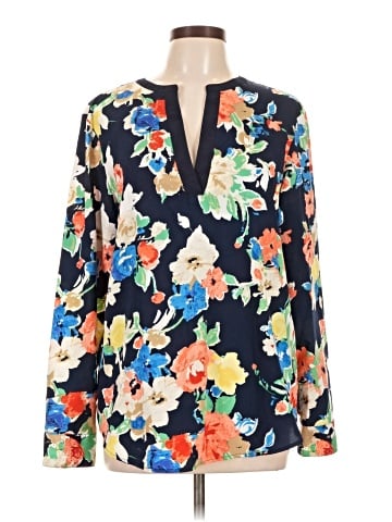 Lauren by Ralph Lauren Long Sleeve Blouse (view 1)