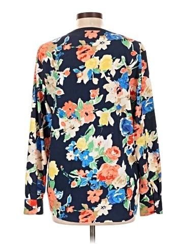 Lauren by Ralph Lauren Long Sleeve Blouse (view 2)